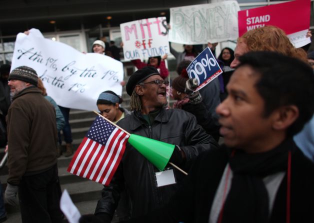 romney protest